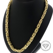 Wert 18.350,- Königs Kette 585  / 14 Karat Gelb Gold 60cm xxyy