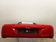 Renault Clio II Campus Bj 2009 original Stoßfänger hinten OV727 RED BRISK