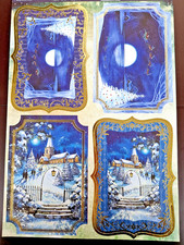 Stanzbogen Kartenaufleger