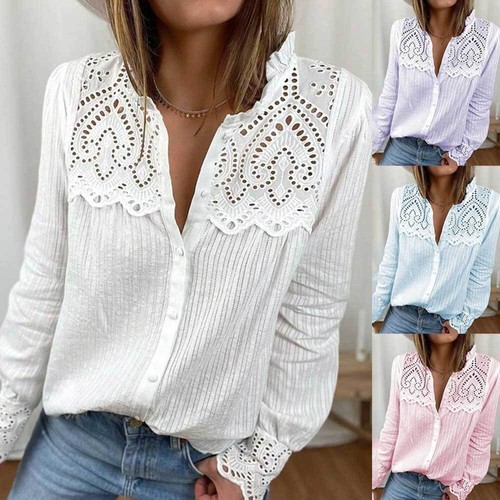 Damen spitze hemd - damen, bluse