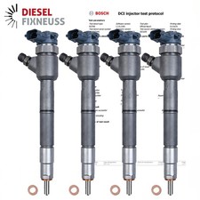 4x Bosch Common-Rail Injektor
