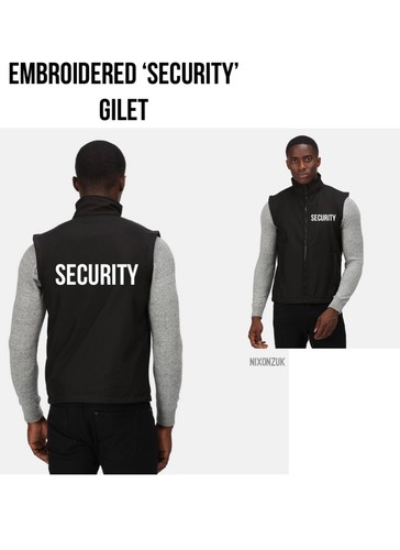Security bodywarmer vorne - security,