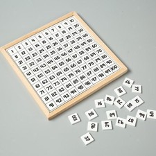 Montessori 1-100 Anzahl Bord