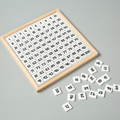 Montessori 100 anzahl bord - 1-100,