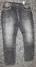 SOCCX ღღ Jeans Gr. 31 ღღ schwarz/grau ღღ Gummibund