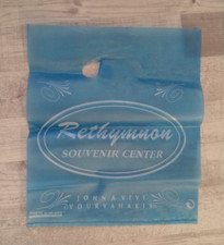 Tüte - Einkaufstüte - Rethymnon SOUVENIR CENTER- Kreta - ca. 25 x 29 cm