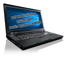 Lenovo ThinkPad W510 i7 720QM 1,6GHz 32GB 512GB SSD 15,6" Win 7 Pro 880M 1920x10