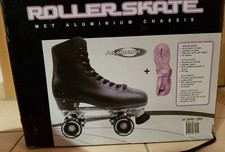 ROLLSCHUHE, unisex, Leder, schwarz, Gr. 41 - unbenutzt