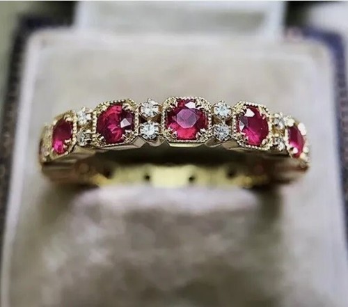 18k vergoldeter vorsteckring - 18k,