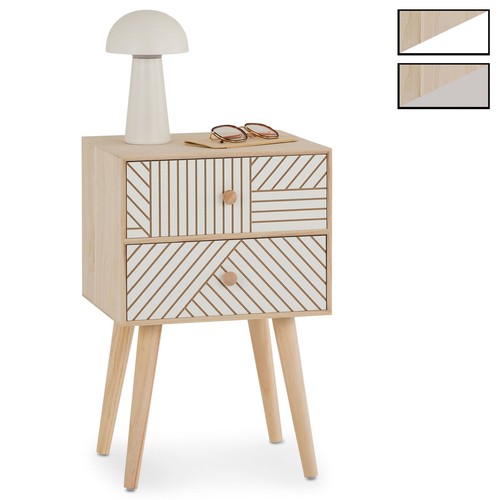 Nachttisch aus holz - nachttisch,