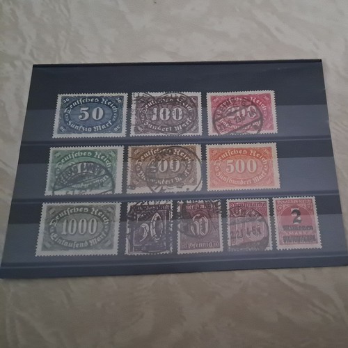Lot briefmarken drittes reich - lot-,