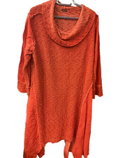KEKOO Kleid-Tunika Orange Gr