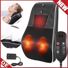Elektrisch Massagekissen Rücken Nacken Schulter Massagegerät mit Wärmefunktion