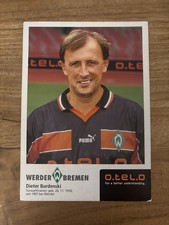 Autogrammkarte  Werder Bremen Dieter Burdenski