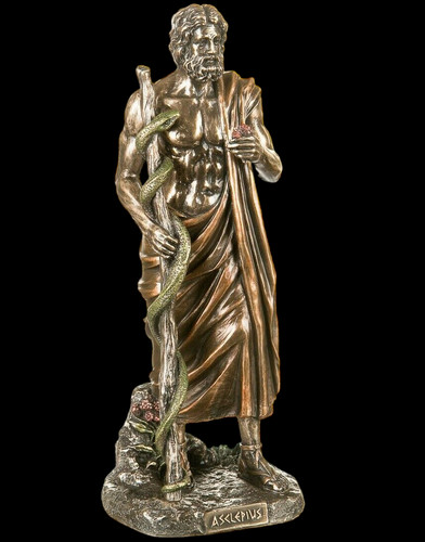 Stehender asklepios - stehender,