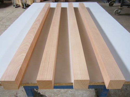 Buche tischbeine 50x50x500mm - tischbeine,