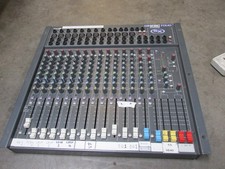 19" Rackmontage Soundcraft Spirit Folio SX Mischpult / Mischpult (2 Kanäle unten)
