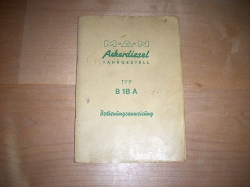 Betriebsanweisung man - m,
