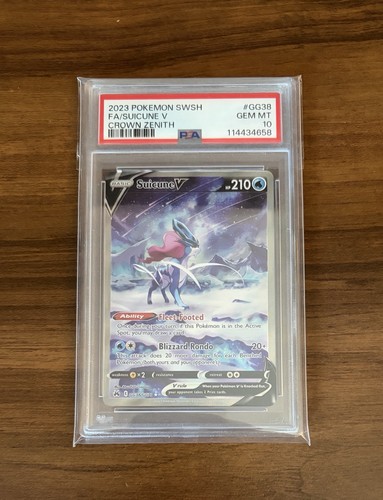 Psa suicune 2023 crown - suicune, v