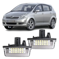 Passt für Toyota Corolla Verso R1 LED Kennzeichenbeleuchtung