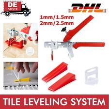 1000 Laschen + 200 Keile +Zange Set Fliesen Nivelliersystem Verlegehilfe Verlege