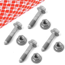 2x FEBI Schraubensatz Federbein-Radlagergehäuse für SEAT VW Golf 2 3 4 Polo 3  