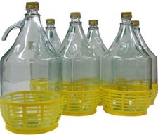 Weinballon glasflasche - weinballon,