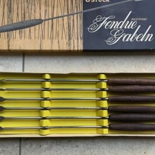 Fonduegabeln 6 Stück Vintage