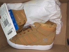 Adidas Hard Court HI I Neu Gr:26 S75586 Beige Wildleder Stiefel Schuhe samba