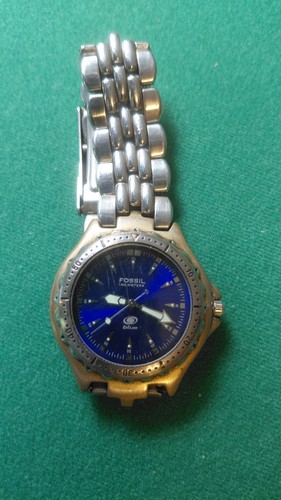 Fossil blue armbanduhr - blue,