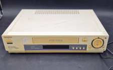 Sony slv sf90vc vhs - sony, player