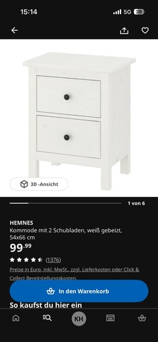 Ikea hemnes kommode weiß - kommode,,