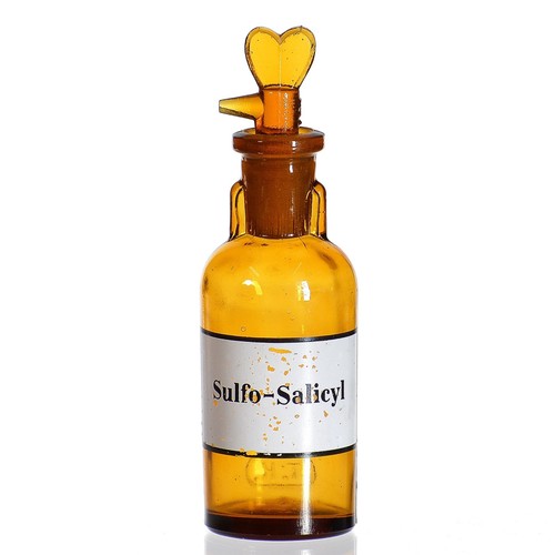 Antike apothekerflasche 50 - apothekerflasche,
