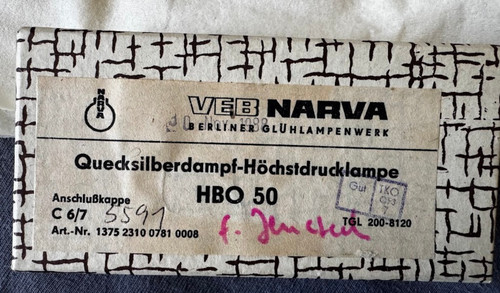 Veb narva hbo - 50, lampe