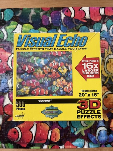 Visual echo clownfish - visual,