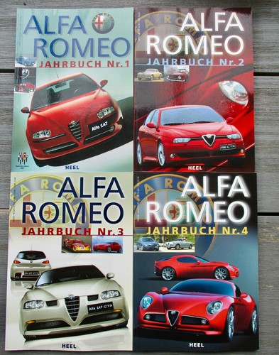 Alfa romeo jahrbücher - 1-4,