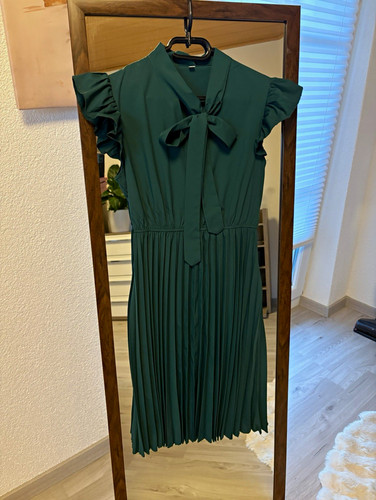 Damen minikleid kurz grün - kurz,