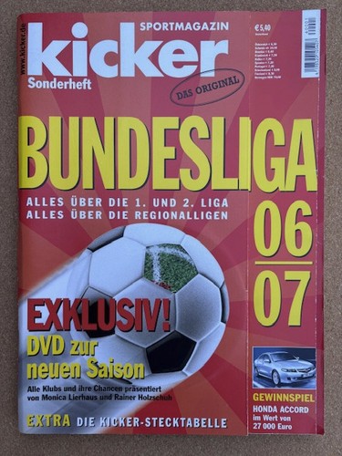Kicker sonderheft bundesliga - kicker,
