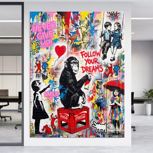 Affe motivation banksy - affe,