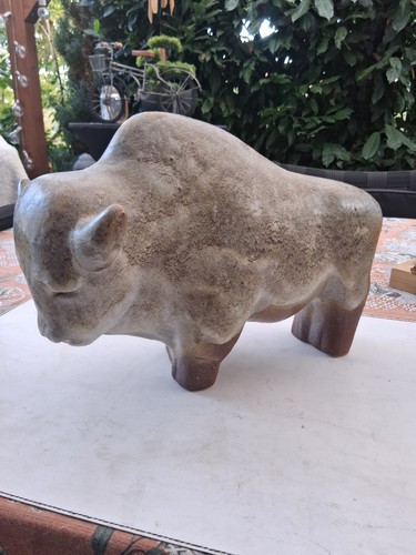 Ruscha keramik stier 1960er - xl,