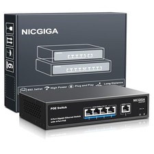 5-Port Gigabit PoE+ Switch 78W