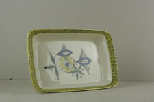 vintage Auflaufform Servierschale rechteckig Stavangerflint Norway Flamingo