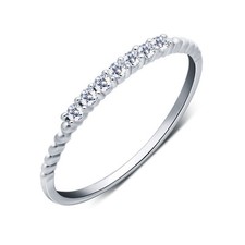 Schmaler Damen Ring Sterling