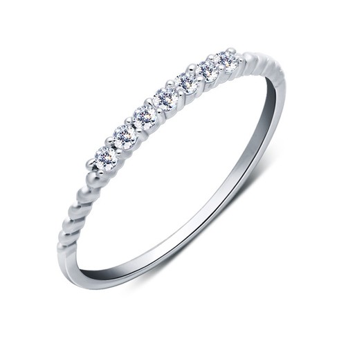 Schmaler damen ring sterling - schmaler,