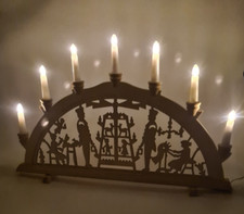 Schwibbogen LED Bergmann