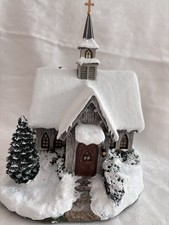 Thomas Kinkade Hawthorne Village Christmas Collection Christmas Chapel 