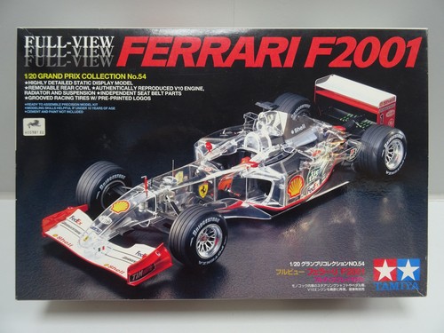 Tamiya ferrari f2001 clear - f2001, "clear