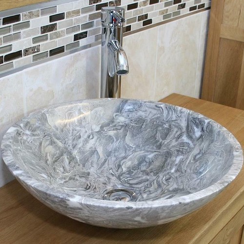 Marmor grau badezimmer - grau,