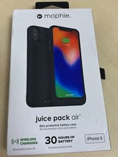 Mophie Juice Pack Air (1.720 Mah) Handy Ladecase (schwarz) Apple iPhone Xs