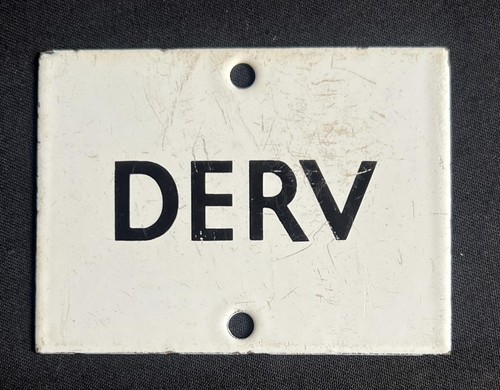 Derv vintage emaille petrolium - vintage,